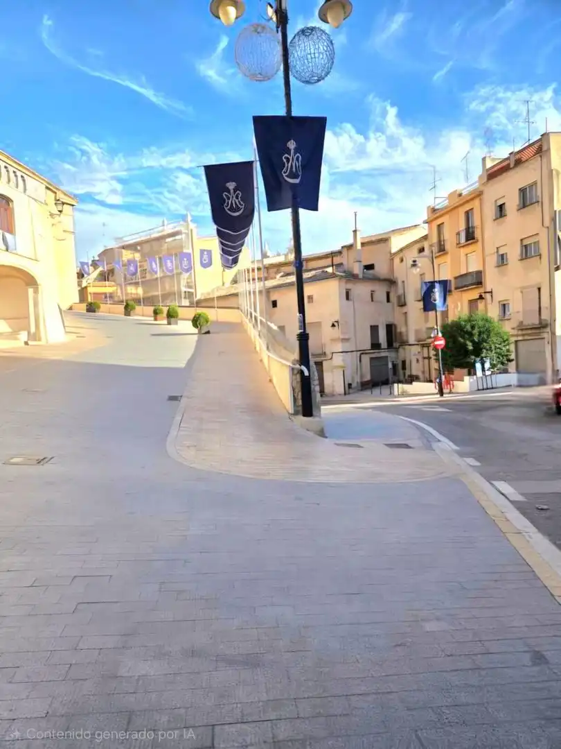 Vista exterior de Piso en venta en Ontinyent con Balcón