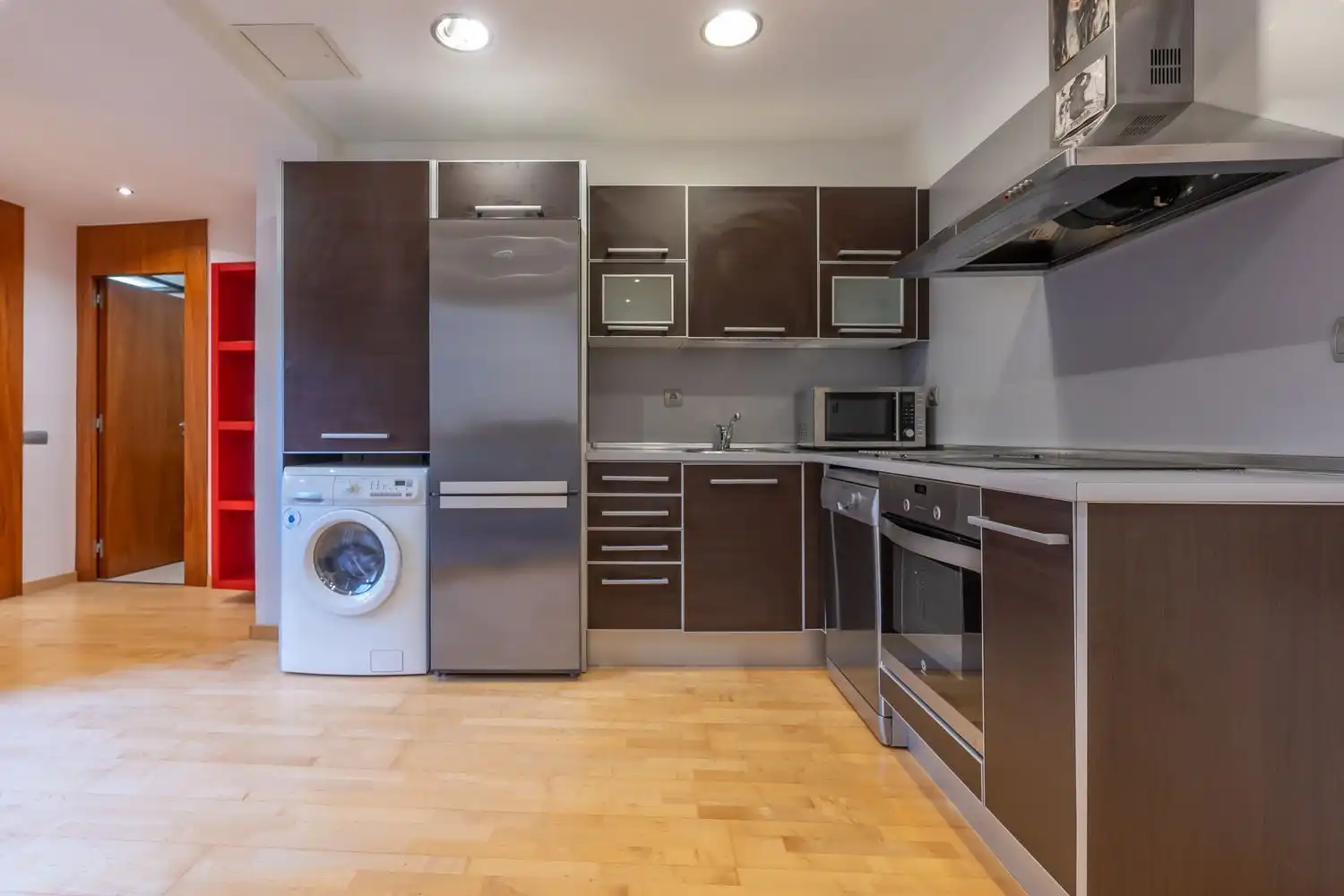 Küche von Wohnung zum Verkauf in Reus mit Klimaanlage