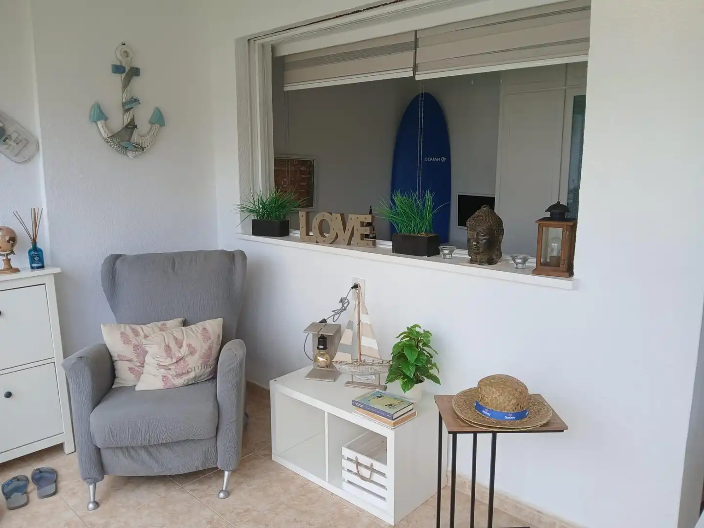 Sala de estar de Apartamento en venta en El Portil con Jardín privado