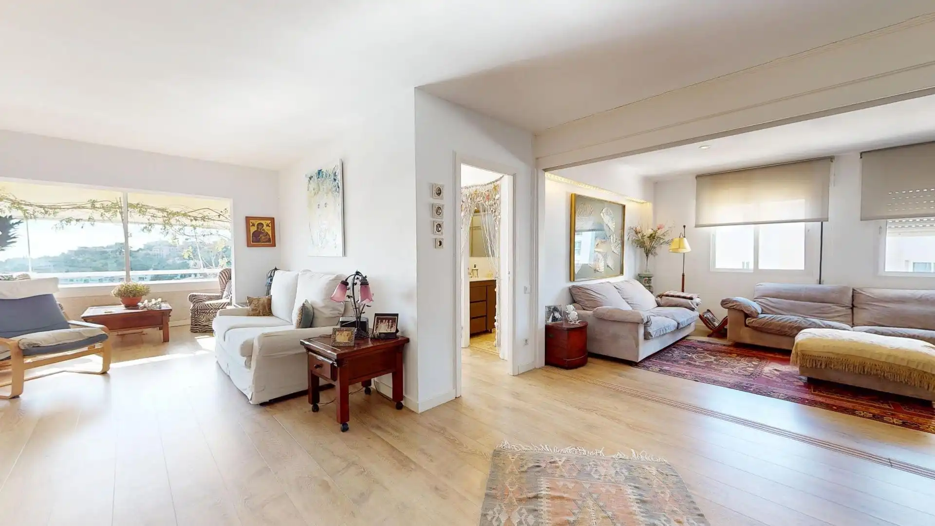 Sala de estar de Piso en venta en Calvià con Parquet, Terraza y Trastero