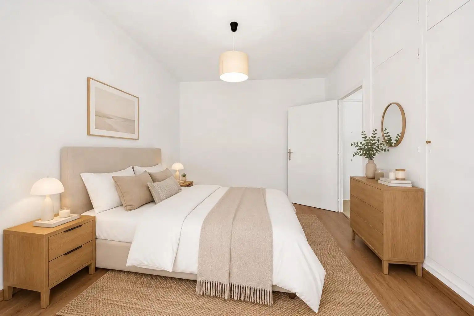 Dormitori de Apartament en venda en Roses amb Aire condicionat i Balcó