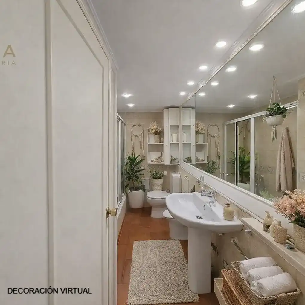 Badezimmer von Wohnung zum Verkauf in Vitoria - Gasteiz mit Heizung, Terrasse und Abstellraum