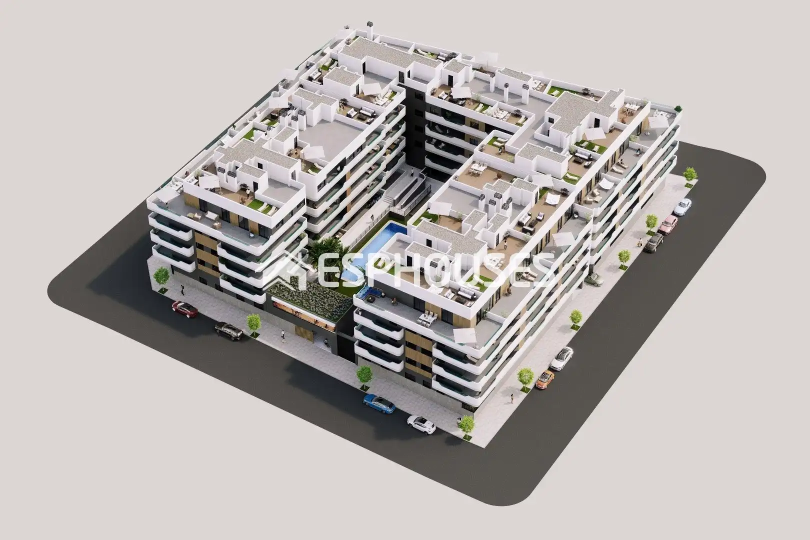 Penthouse mit Terrasse zum Verkauf in Santa Pola ciudad, imagen 7