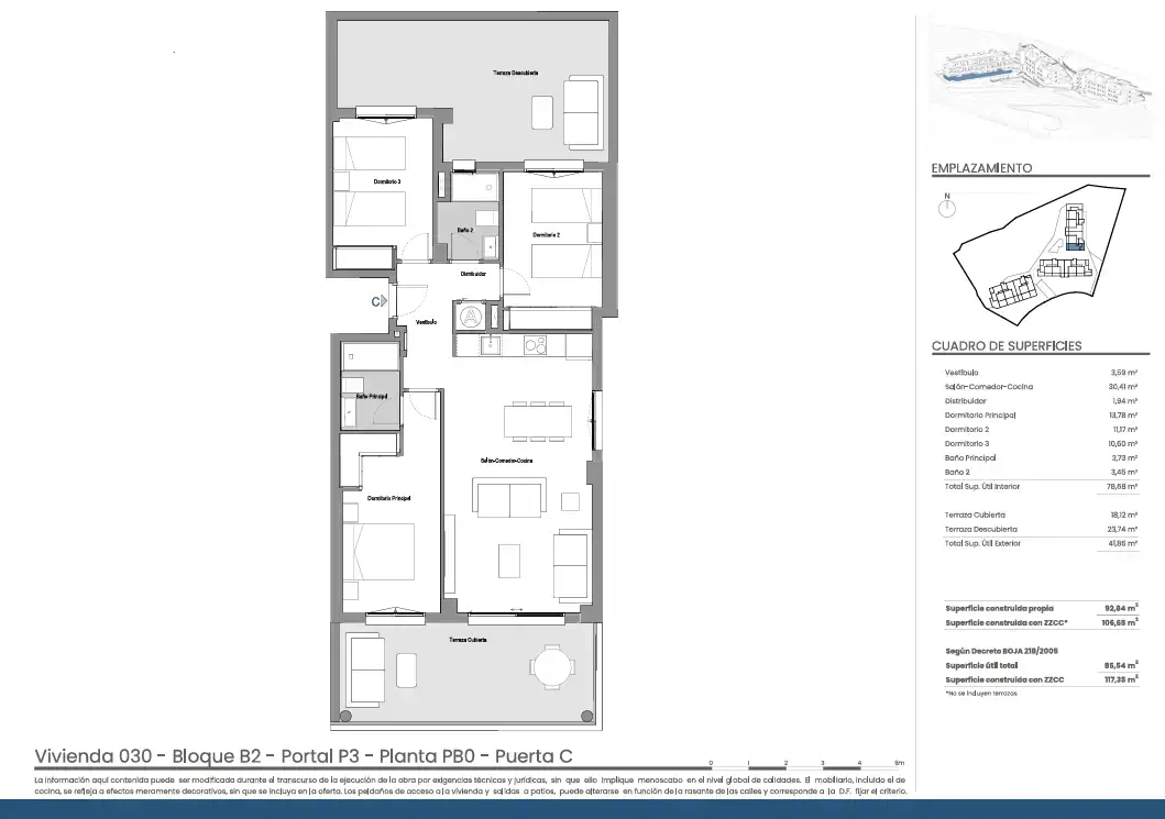 Wohnung mit Pool zum Verkauf in Hipódromo - Cerrado del Águila, imagen 13