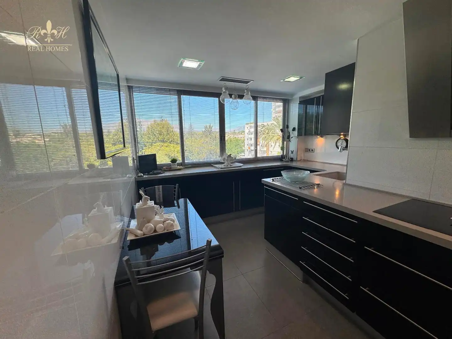 Küche von Wohnung zum Verkauf in Altea mit Klimaanlage, Heizung und Terrasse