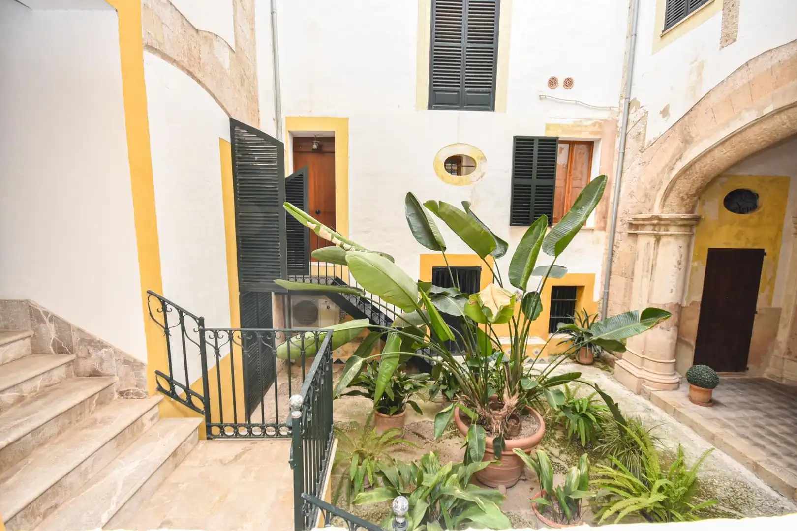 Vista exterior de Piso de alquiler en  Palma de Mallorca con Aire acondicionado, Jardín privado y Trastero