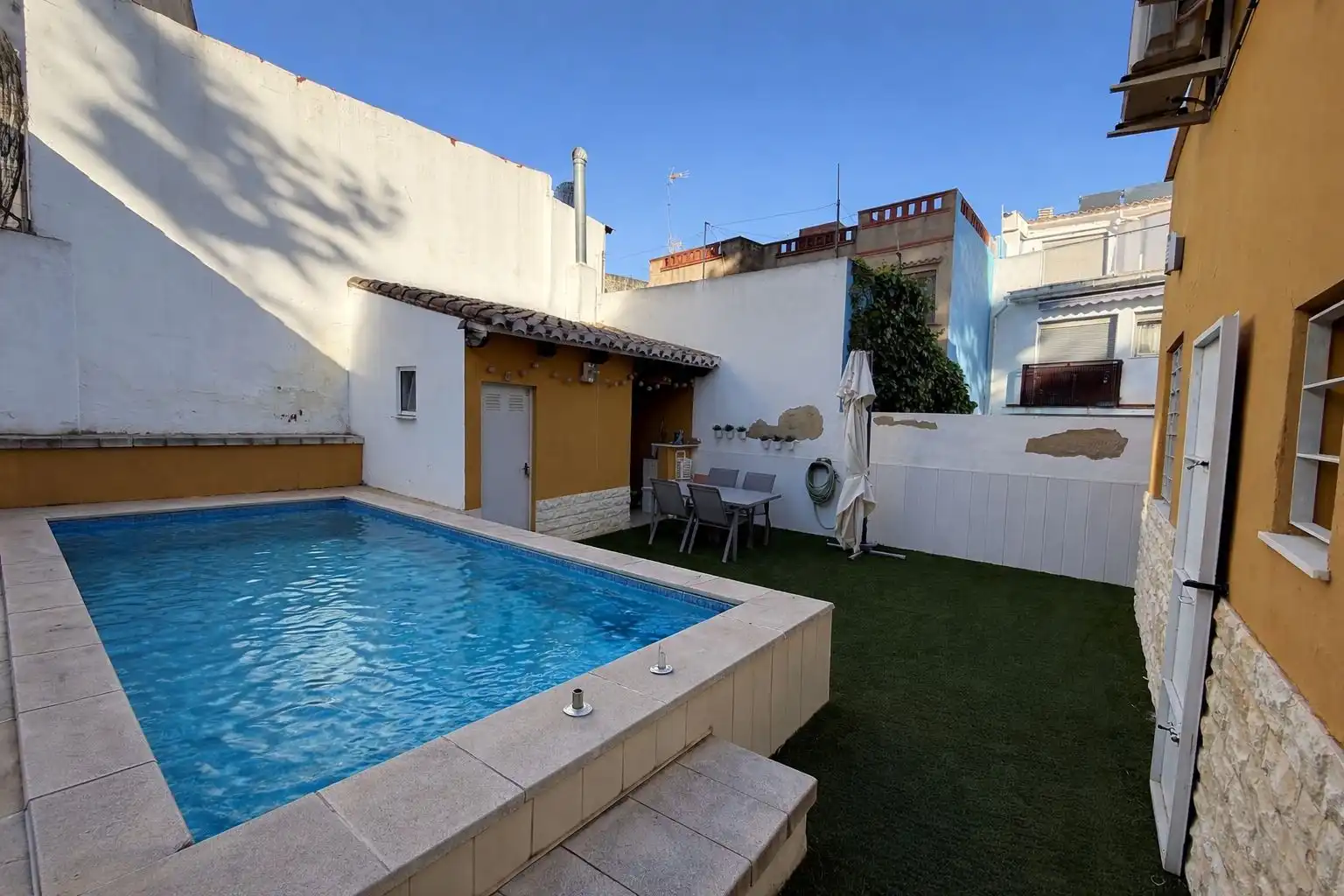 Piscina de Casa o chalet en venta en Moncada con Aire acondicionado, Calefacción y Jardín privado