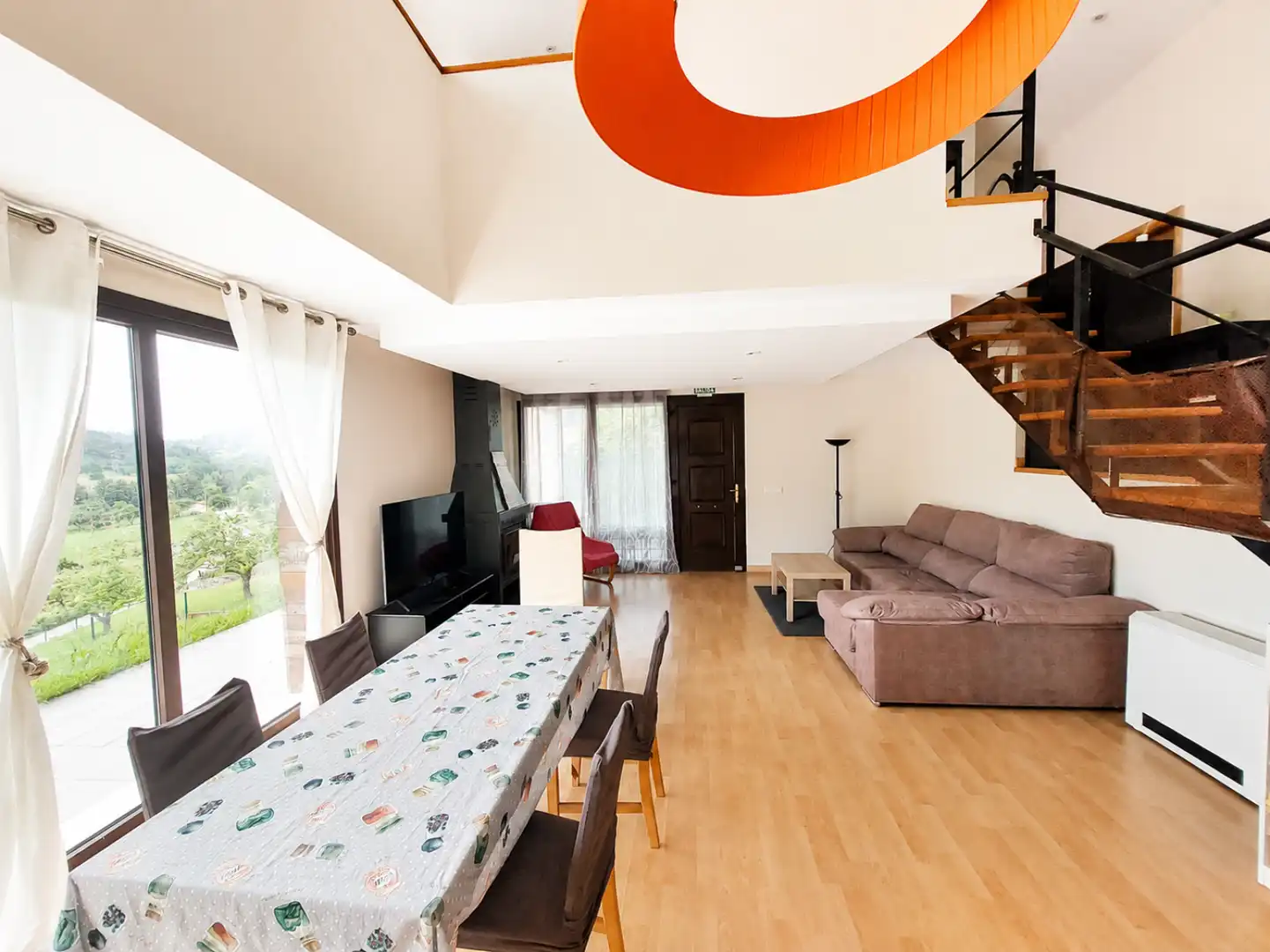 Sala de estar de Casa o chalet de alquiler en Villaviciosa con Calefacción y Se aceptan mascotas
