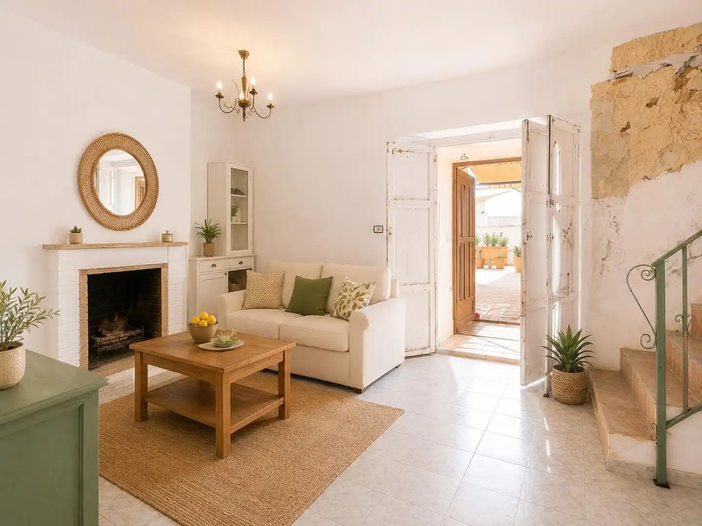 Sala d'estar de Casa adosada en venda en L'Alfàs del Pi amb Traster