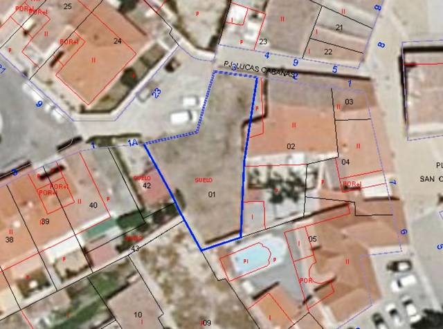 Terreno residencial en Venta en Pasaje Lucas Cabañas, 3 en Olivares