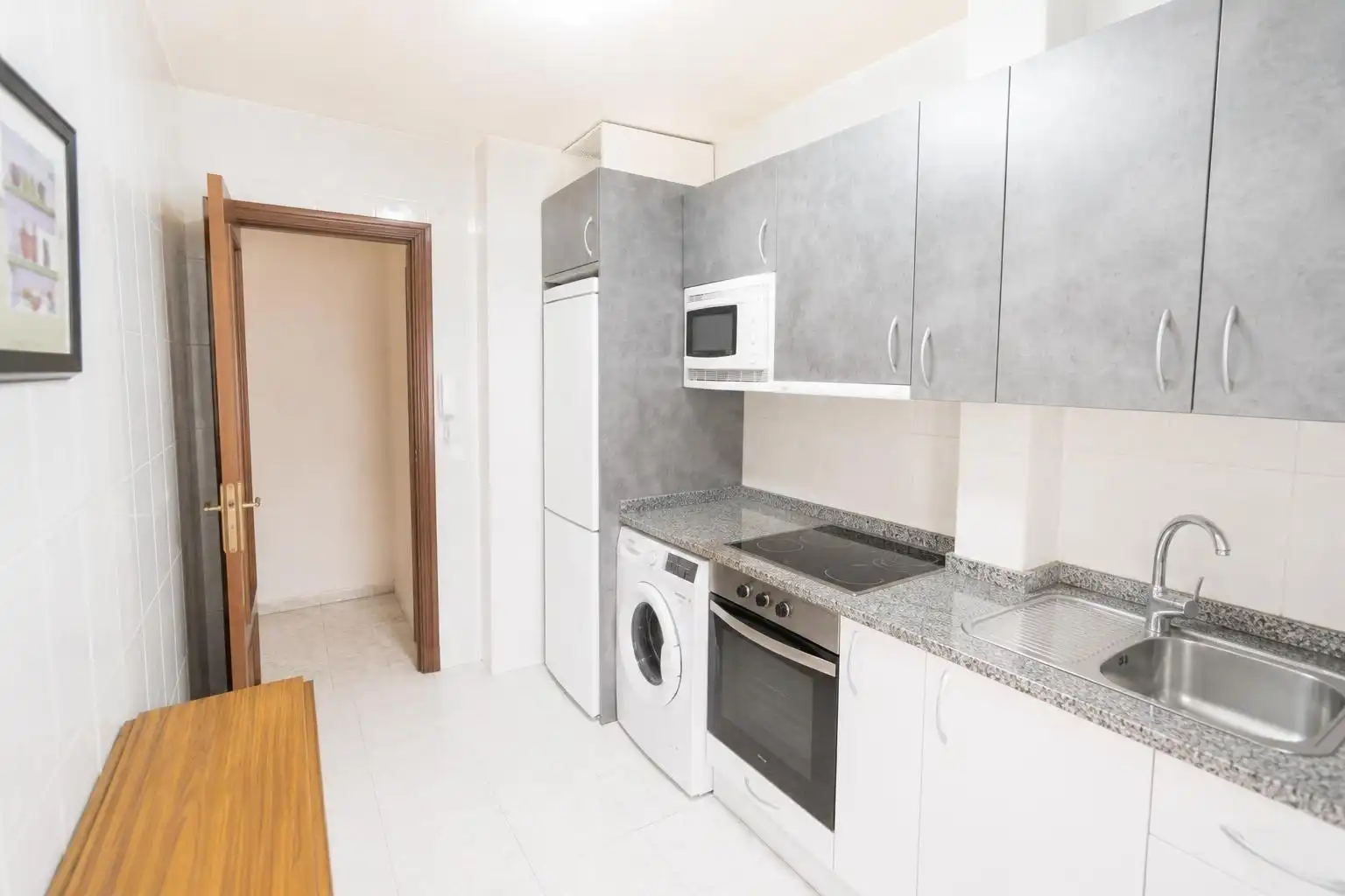 Cocina de Piso en venta en Zaragoza con Calefacción, Terraza y Amueblado