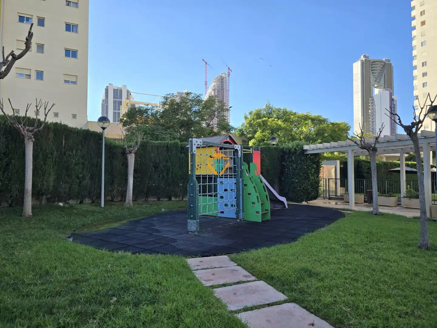 Jardín de Apartamento en venta en Benidorm con Aire acondicionado, Calefacción y Jardín privado