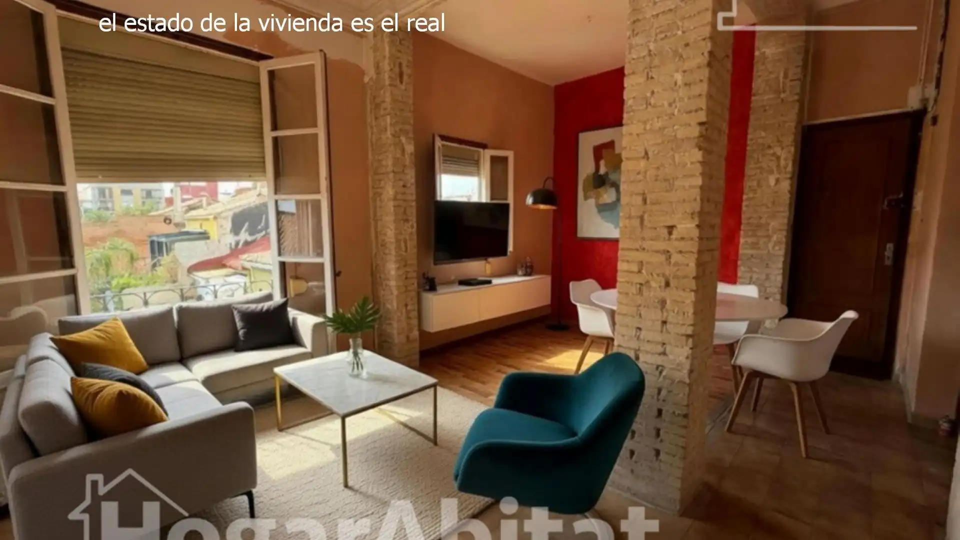 Wohnzimmer von Wohnung zum Verkauf in  Valencia Capital mit Abstellraum und Balkon