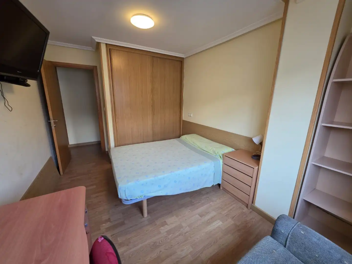 Schlafzimmer von Wohnung zur Miete in A Coruña Capital  mit Möbliert