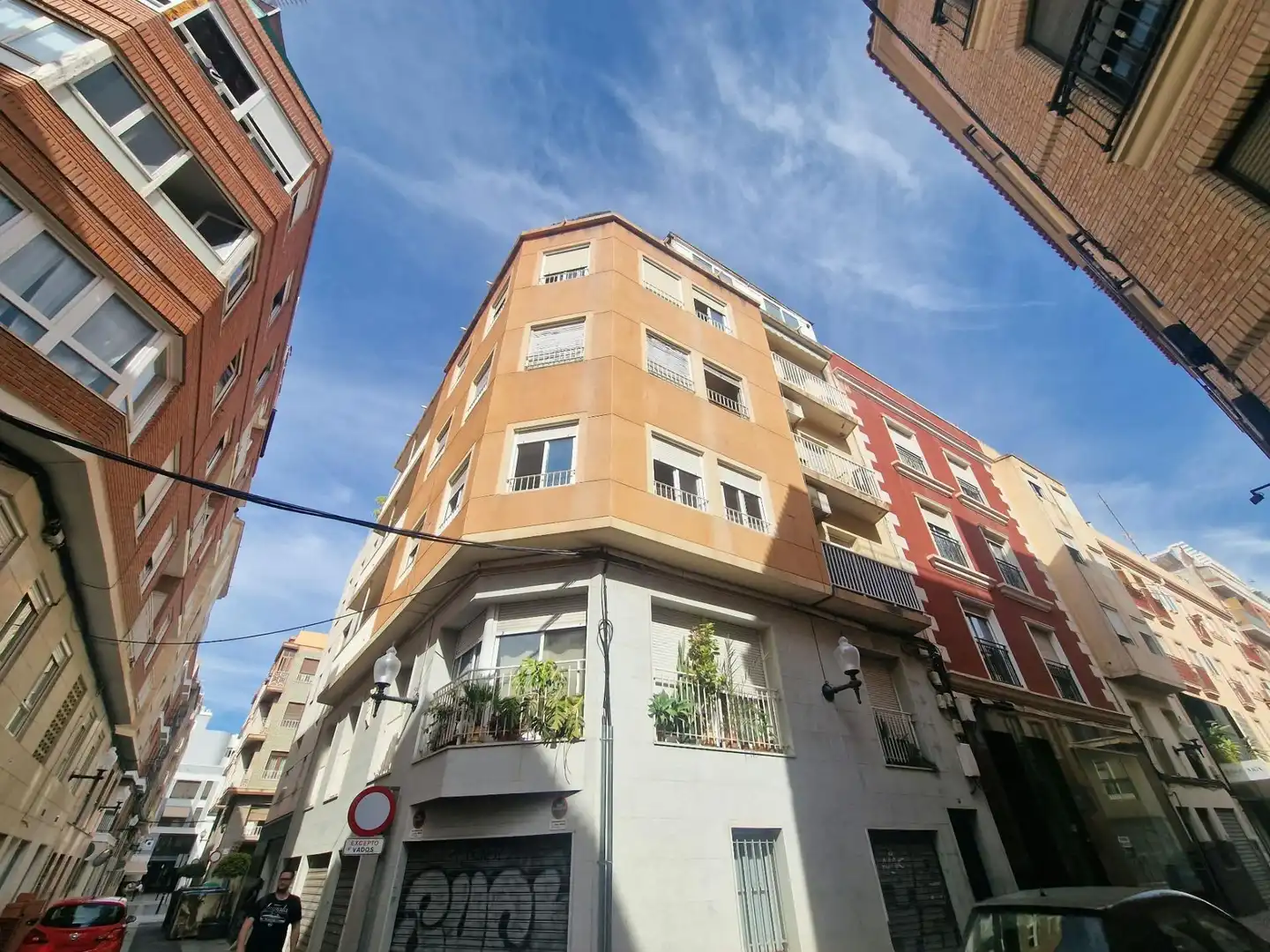 Vista exterior de Pis en venda en Elche / Elx amb Aire condicionat, Moblat i Balcó