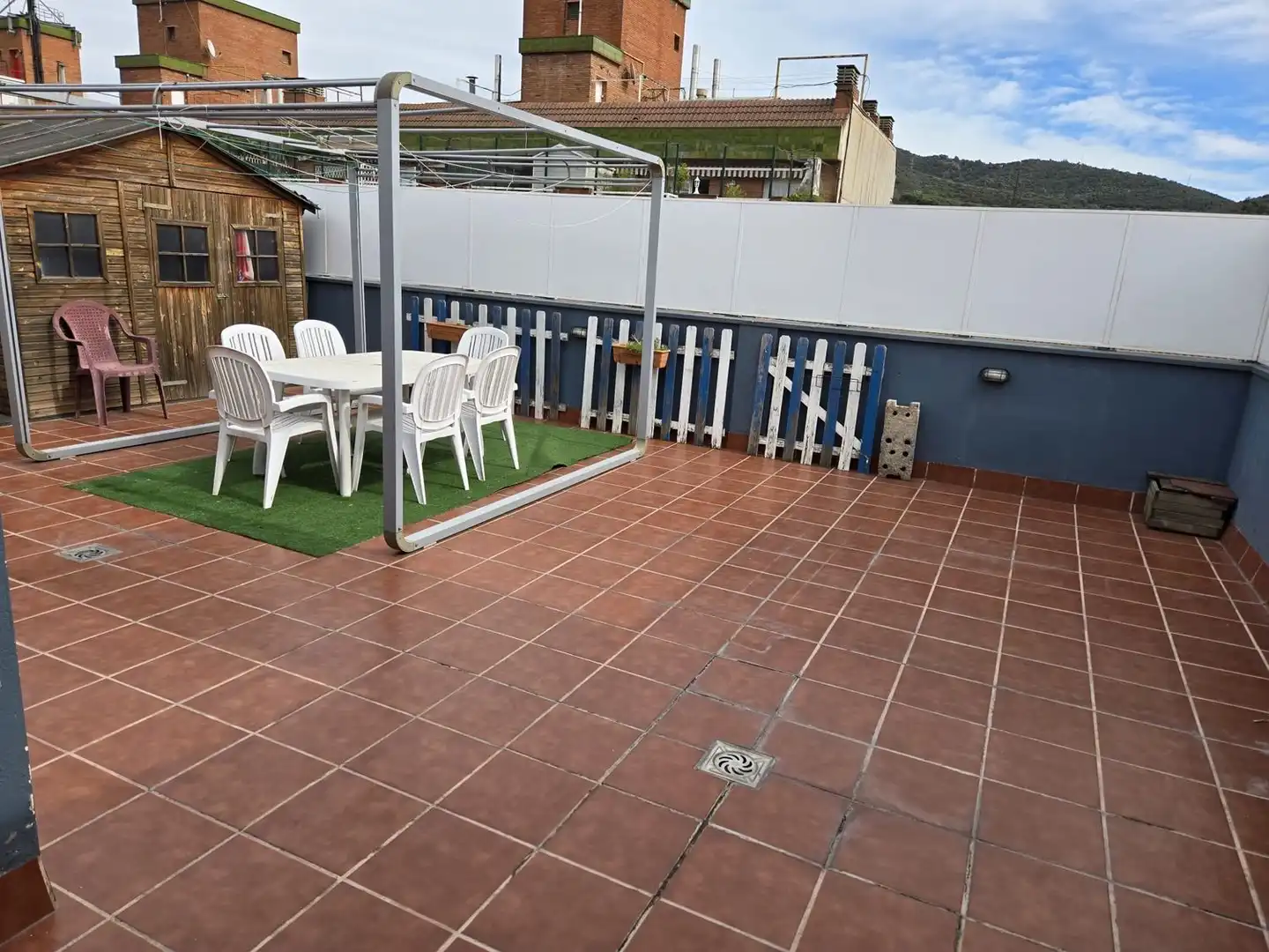 Terrace of Flat for sale in Montcada i Reixac  with Air Conditioner, Terrace and Community pool