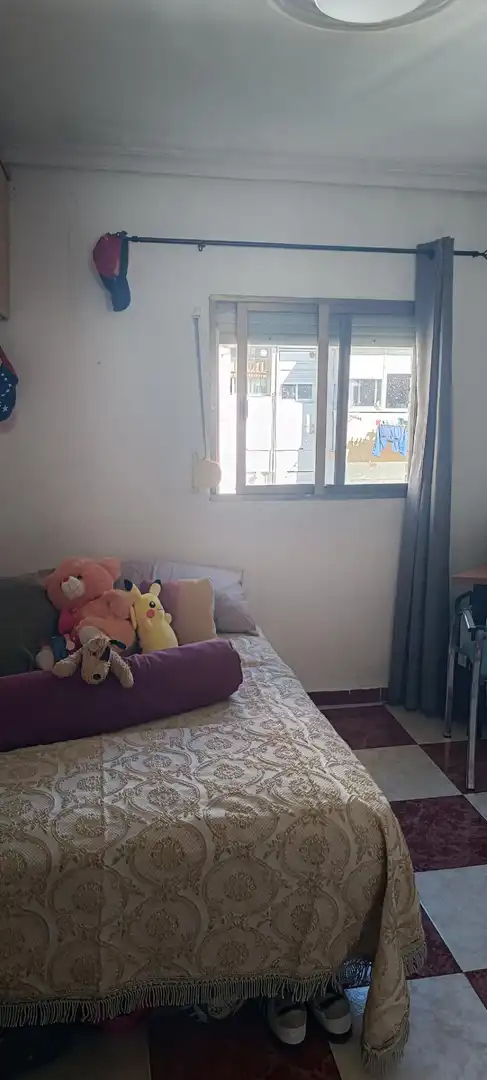 Bedroom of Flat for sale in Sevilla  with Air Conditioner, Terrace and Furnished