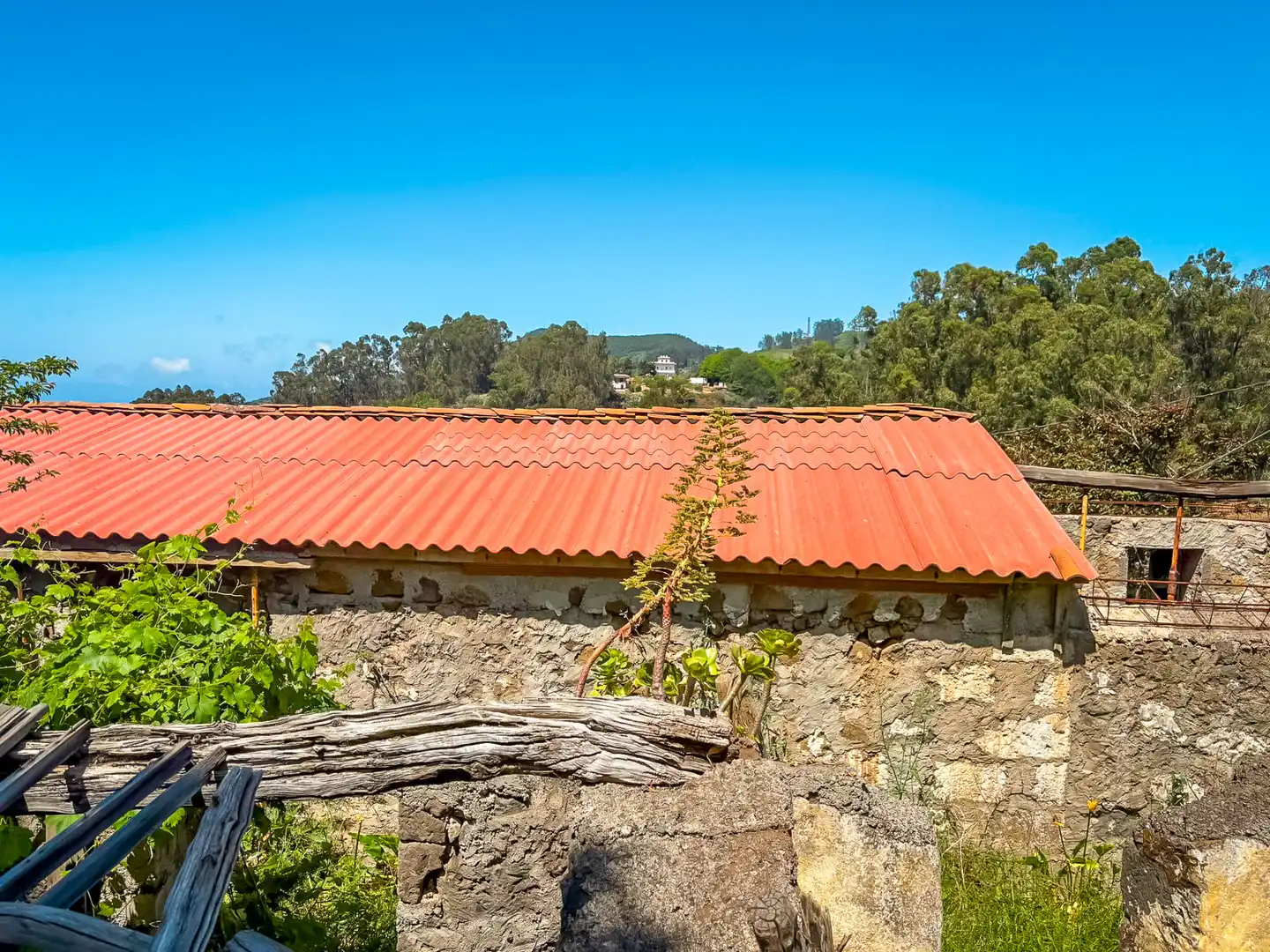 Vista exterior de Casa o chalet en venta en Valleseco