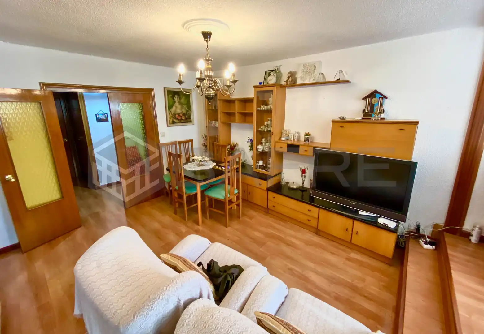 Wohnzimmer von Wohnung zum Verkauf in  Madrid Capital mit Heizung