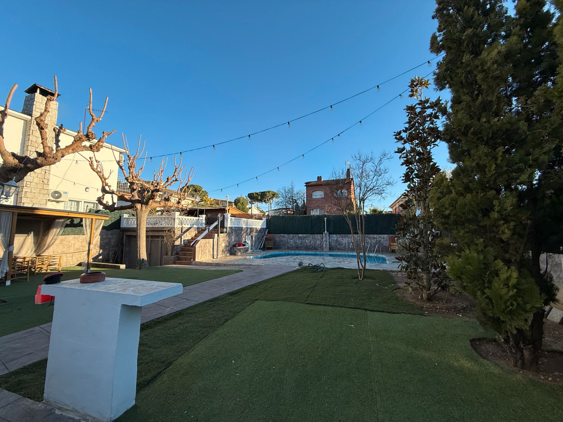 Piscina de Casa o xalet de lloguer en Lliçà d'Amunt amb Aire condicionat, Calefacció i Jardí privat