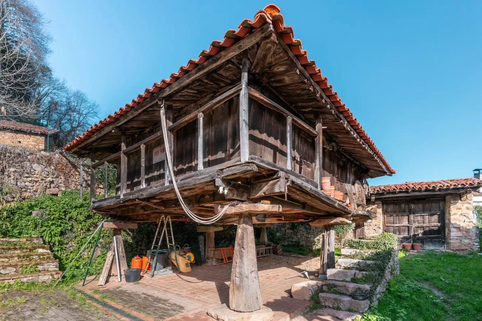 Vista exterior de Casa o chalet en venta en Proaza con Calefacción, Jardín privado y Terraza