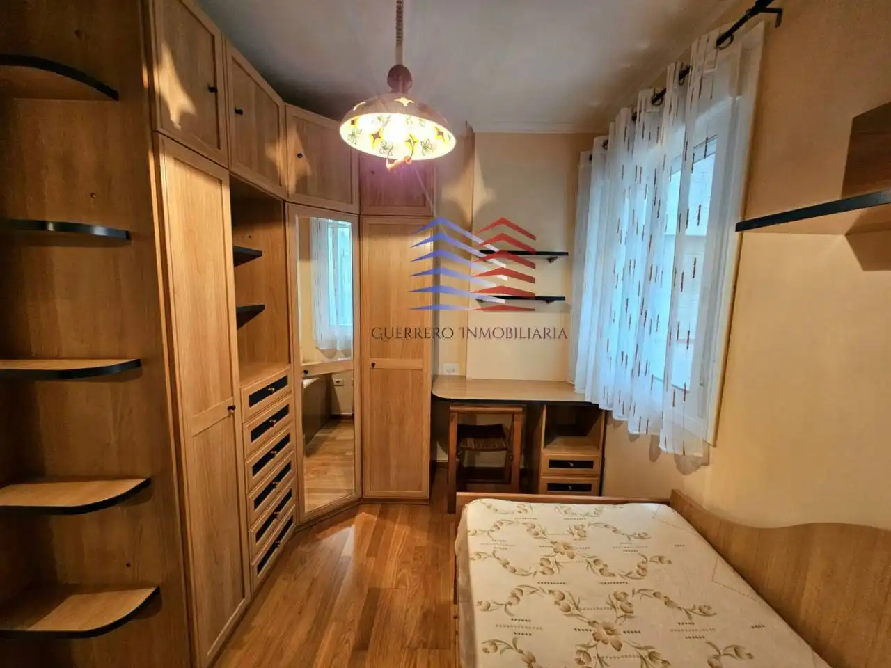 Bedroom of Flat for rent in Ourense Capital   with Heating, Furnished and Balcony