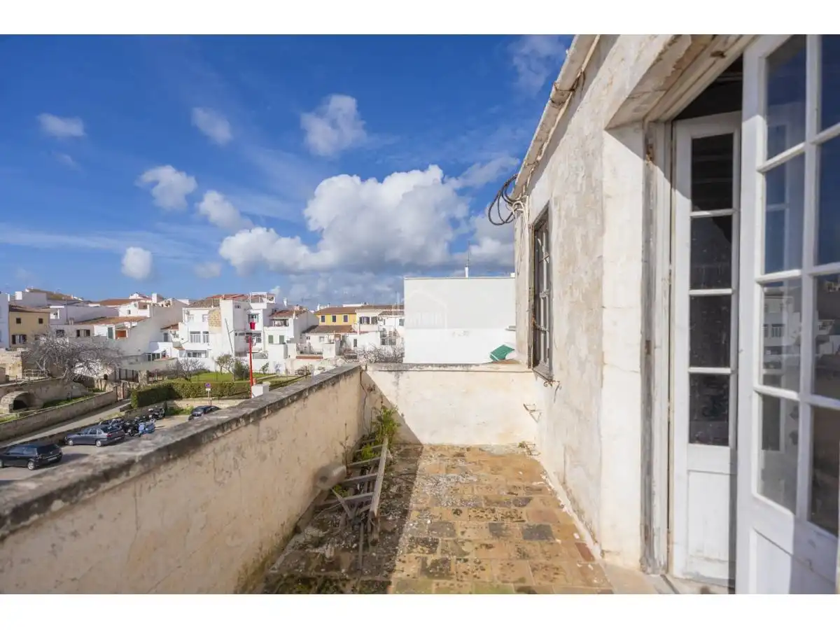 Exterior view of Houses for sale in Maó - Mahón  with Terrace