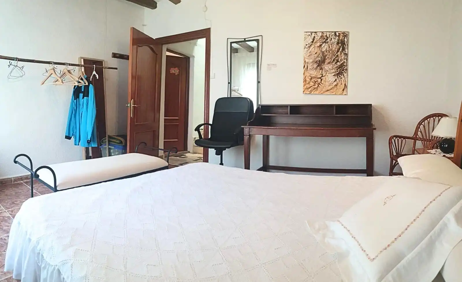 Schlafzimmer von Country house zum Verkauf in Atea mit Heizung, Terrasse und Abstellraum