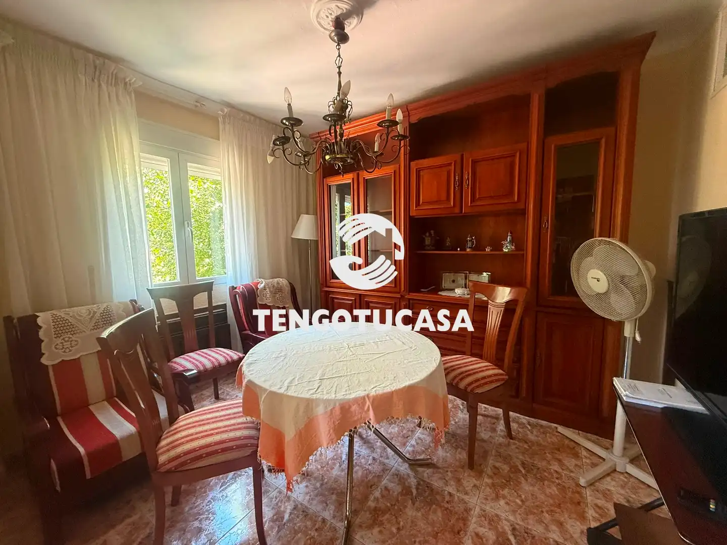 Dining room of Flat for rent in Madrid