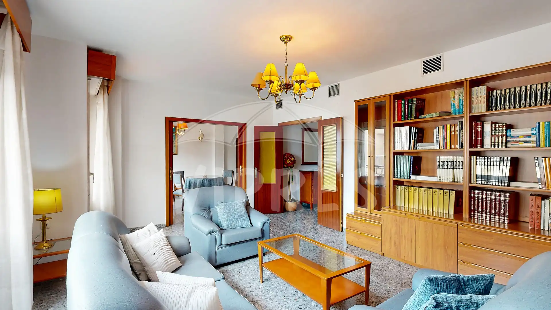 Sala de estar de Piso en venta en Mérida con Amueblado y Balcón