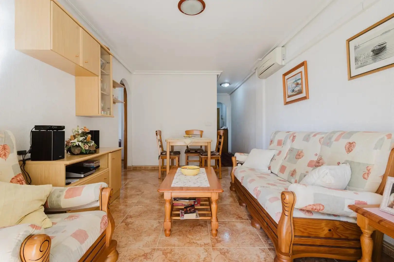 Sala de estar de Apartamento en venta en Centro