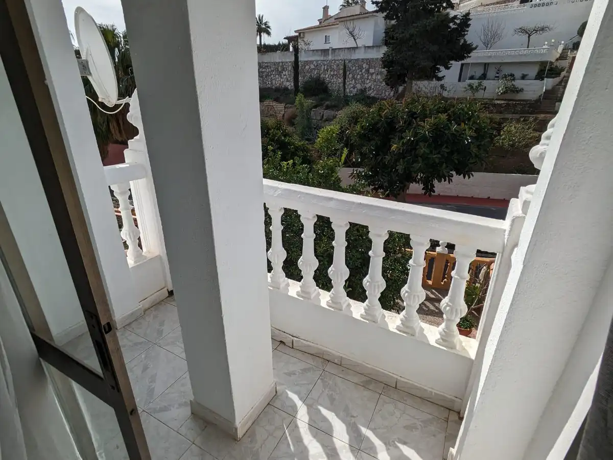 Balcony of Houses for sale in Benalmádena  with Air Conditioner, Heating and Terrace
