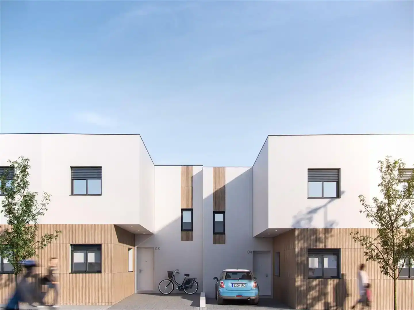 Vista exterior de Dúplex en venda en Pechina amb Jardí privat i Traster