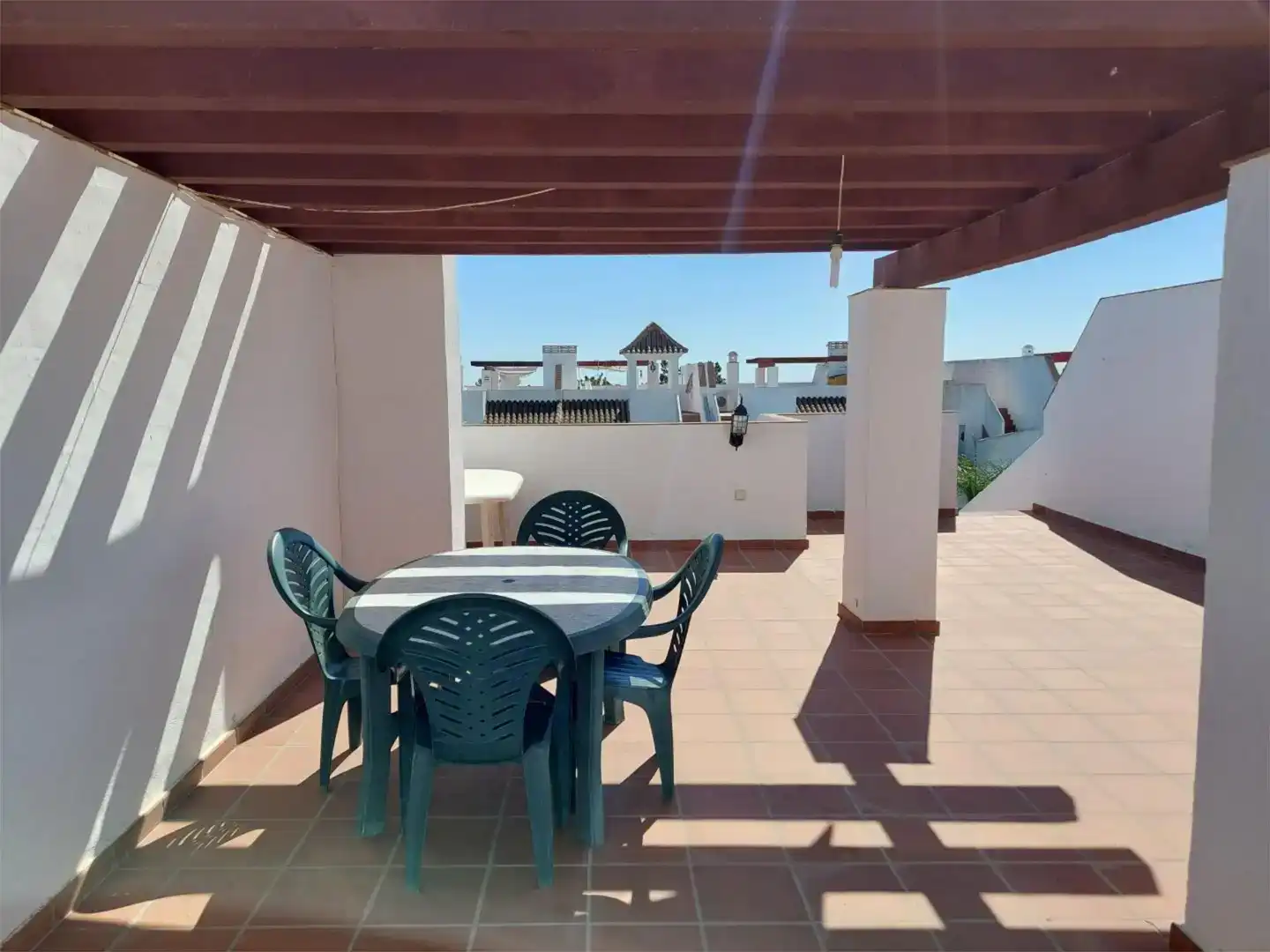 Terrace of Flat for rent in Islantilla  with Air Conditioner, Private garden and Storage room