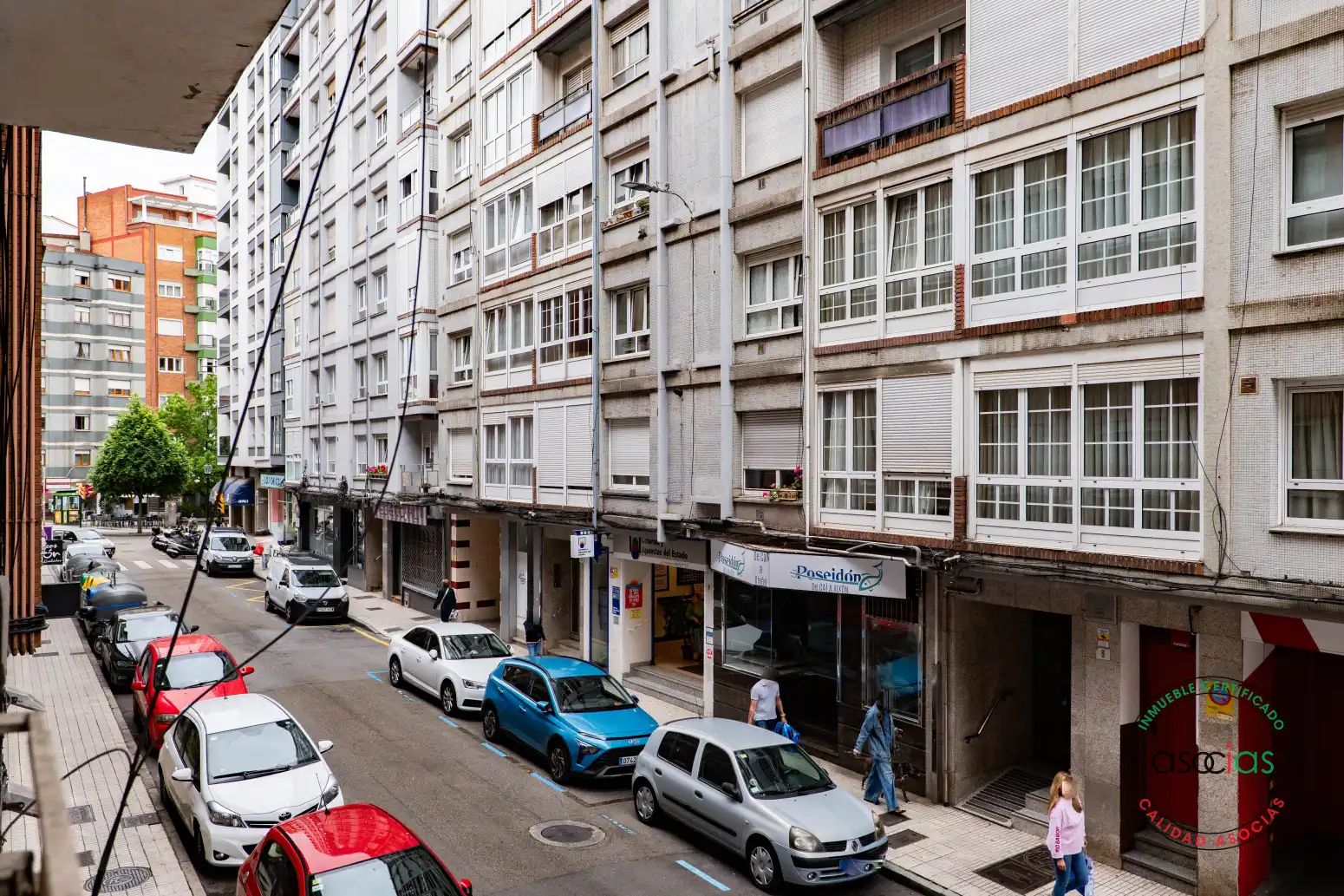 Vista exterior de Piso en venta en Gijón  con Calefacción