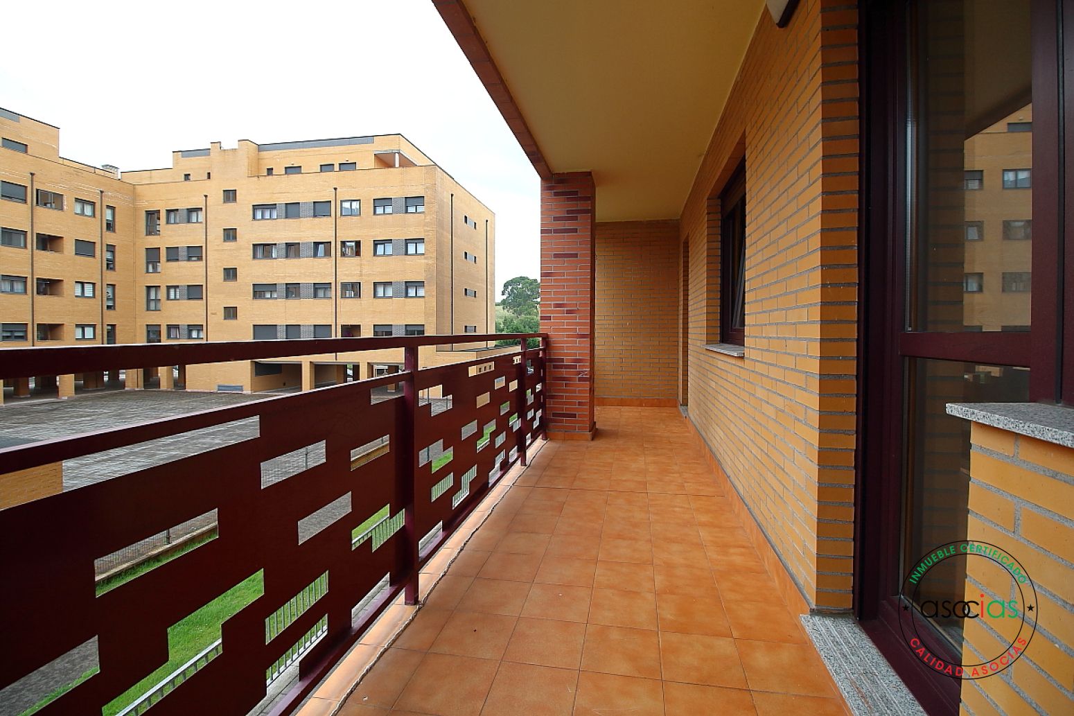Balcony of Flat for sale in Gijón   with Heating, Terrace and Storage room