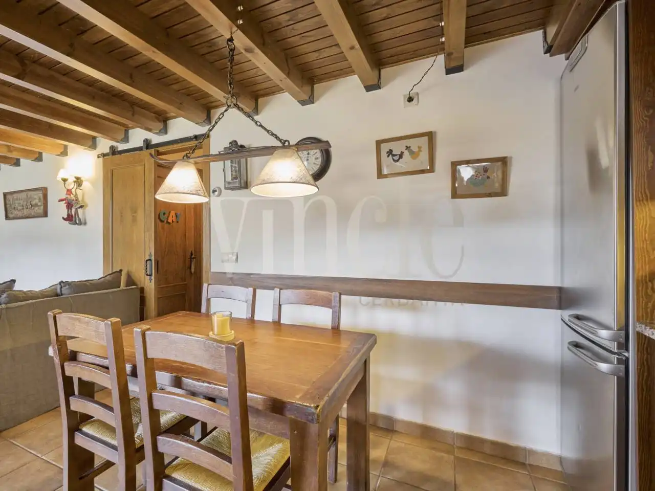 Comedor de Casa o chalet en venta en Bellver de Cerdanya con Calefacción, Jardín privado y Parquet