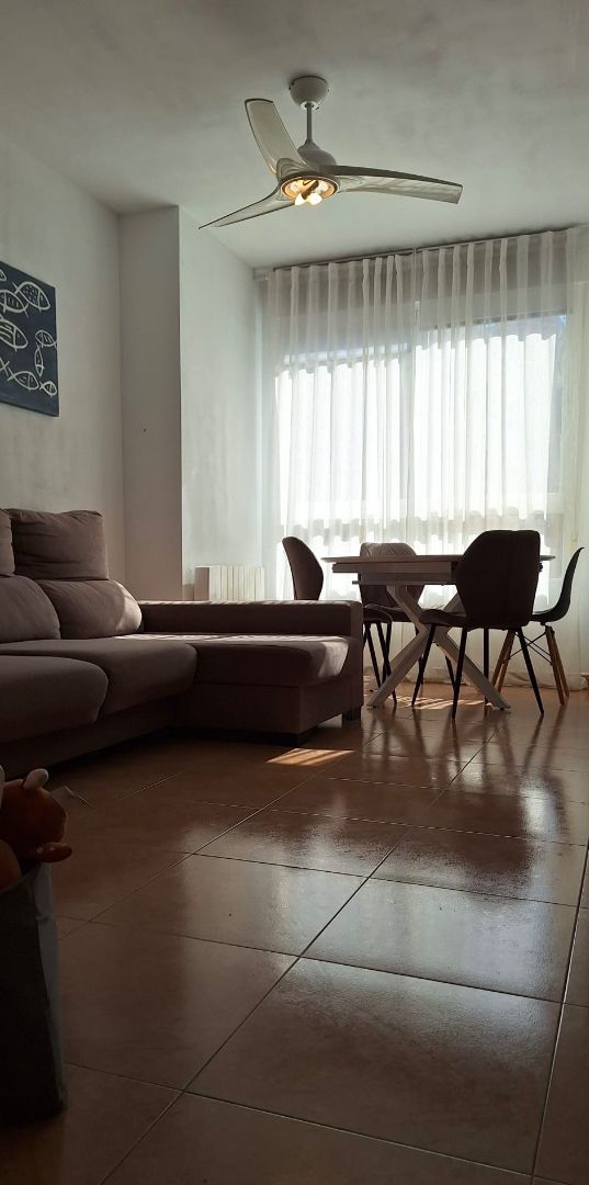 Living room of Flat for sale in Castellón de la Plana / Castelló de la Plana  with Heating, Storage room and Furnished