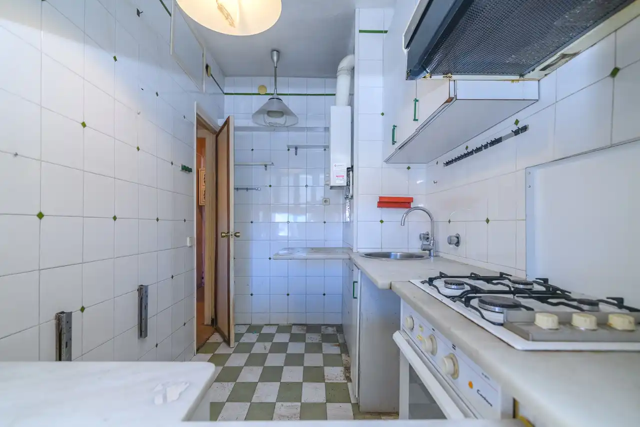 Cocina de Piso en venta en Barcelona con Aire acondicionado, Calefacción y Balcón