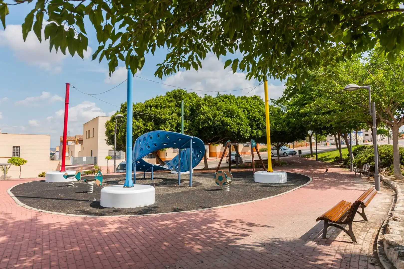 Vista exterior de Dúplex en venda en Murcia amb Aire condicionat, Calefacció i Jardí privat