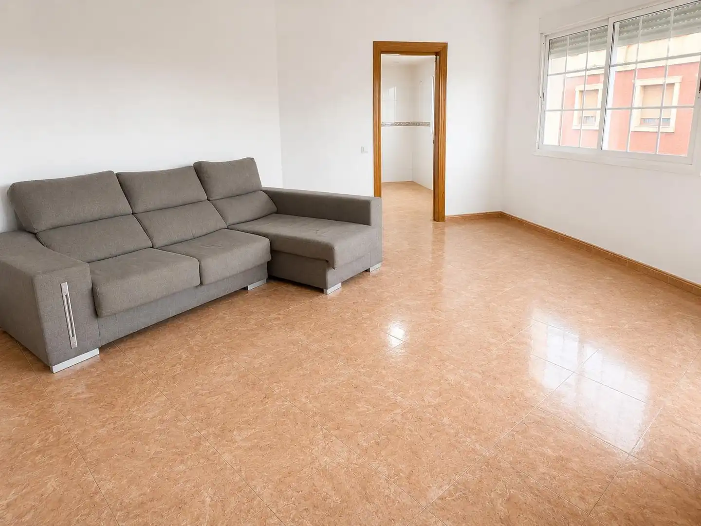 Sala de estar de Piso en venta en Huércal de Almería con Aire acondicionado, Calefacción y Terraza