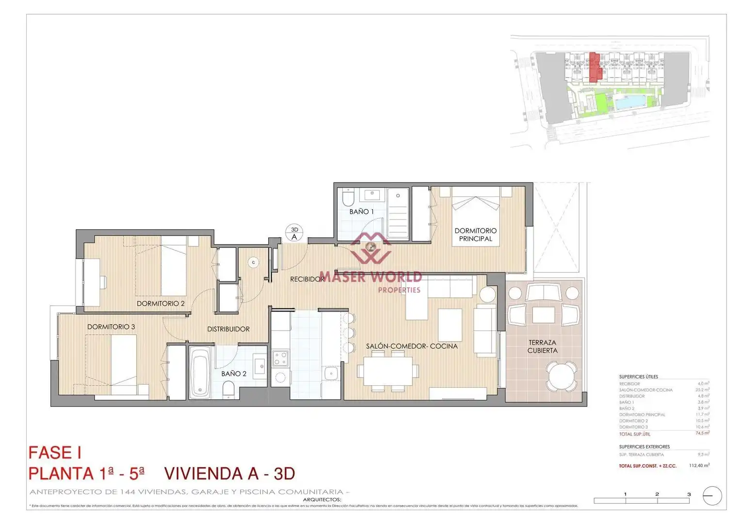 Apartament amb piscina en venda a Delicias, imagen 11