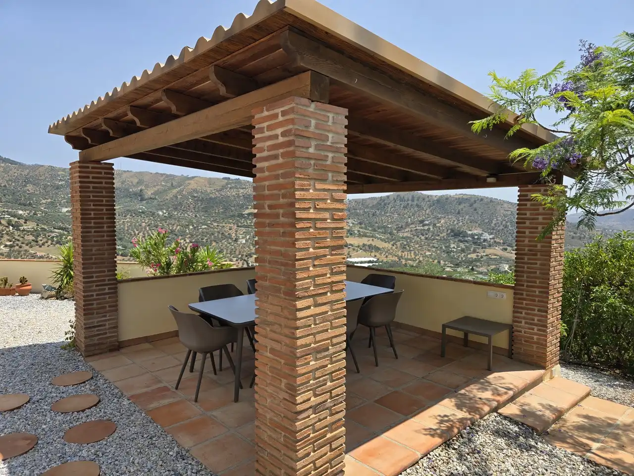 Terrace of Houses for sale in Alcaucín  with Air Conditioner, Terrace and Swimming Pool