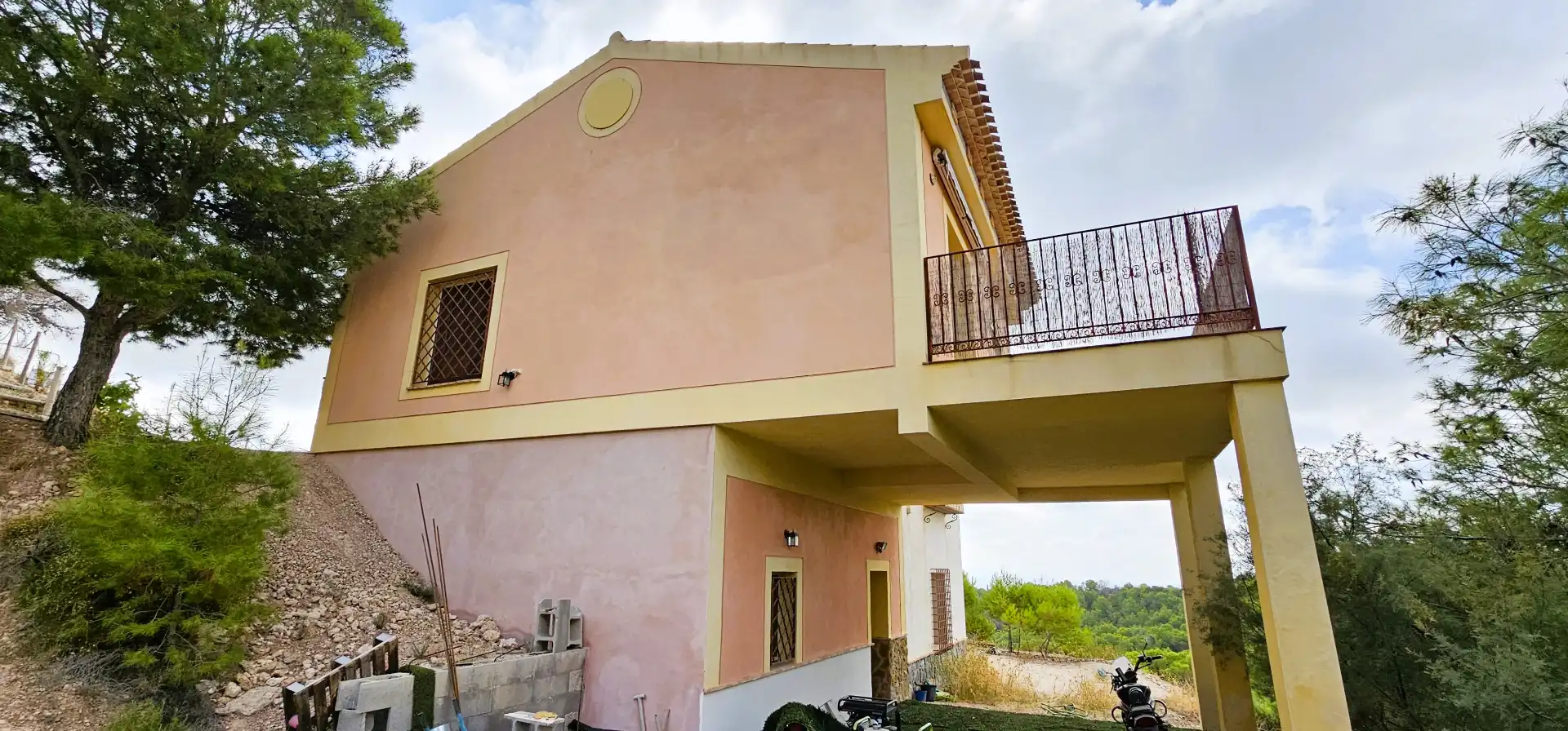 Vista exterior de Casa o chalet en venta en Totana con Calefacción, Jardín privado y Terraza