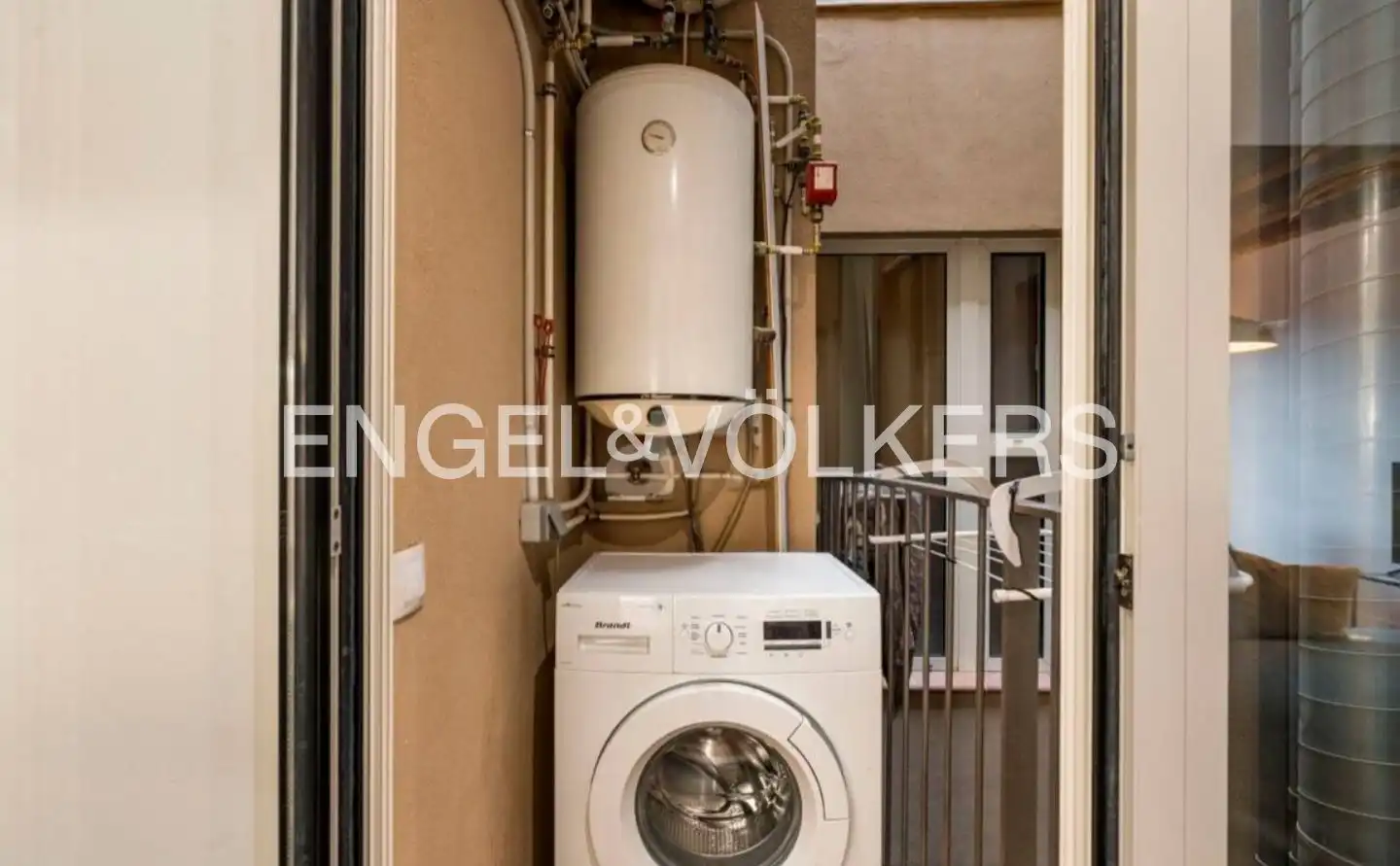 Balcony of Flat for sale in Barcelona  with Air Conditioner, Heating and Balcony