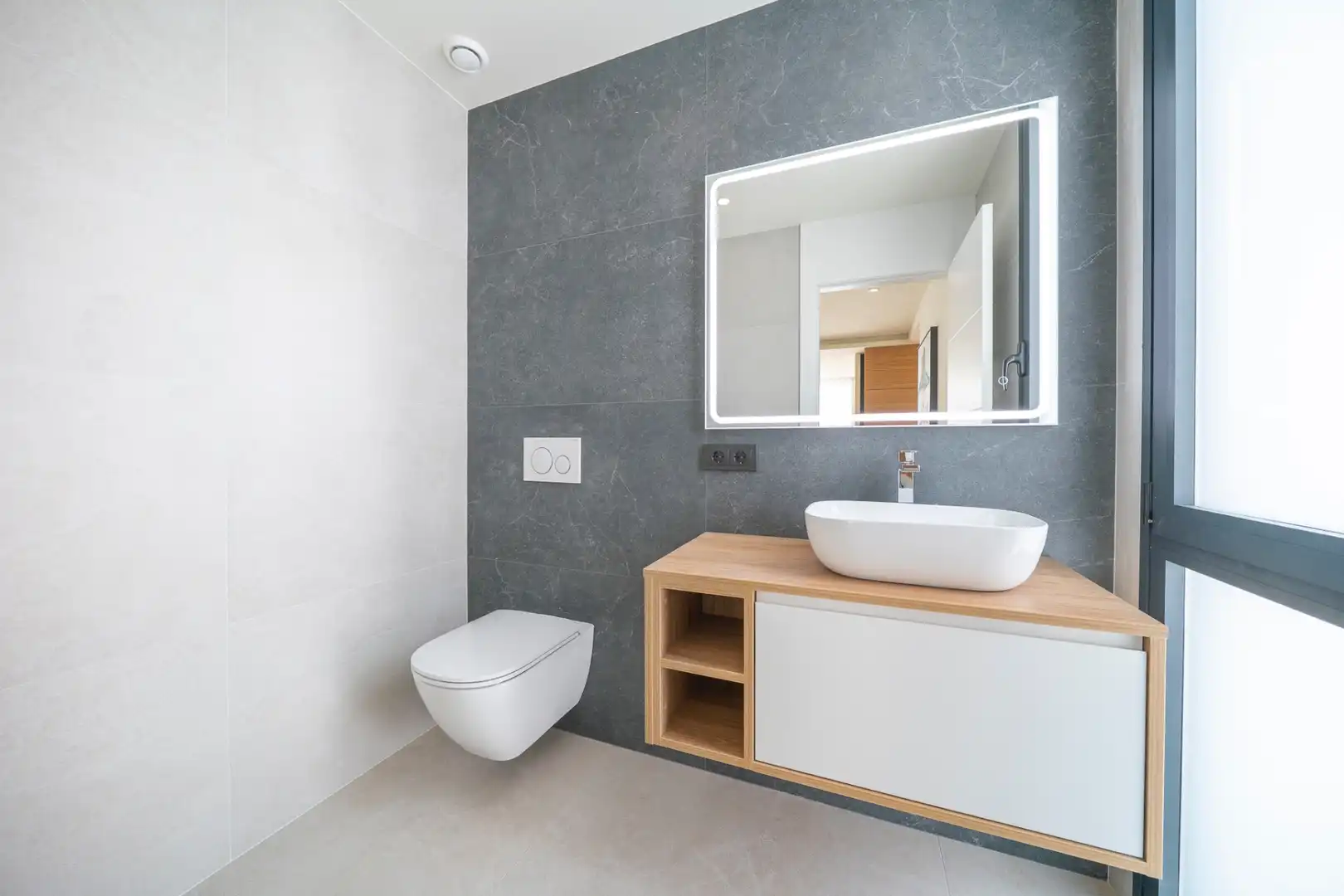 Baño de Casa o chalet en venta en Rojales con Aire acondicionado, Calefacción y Jardín privado