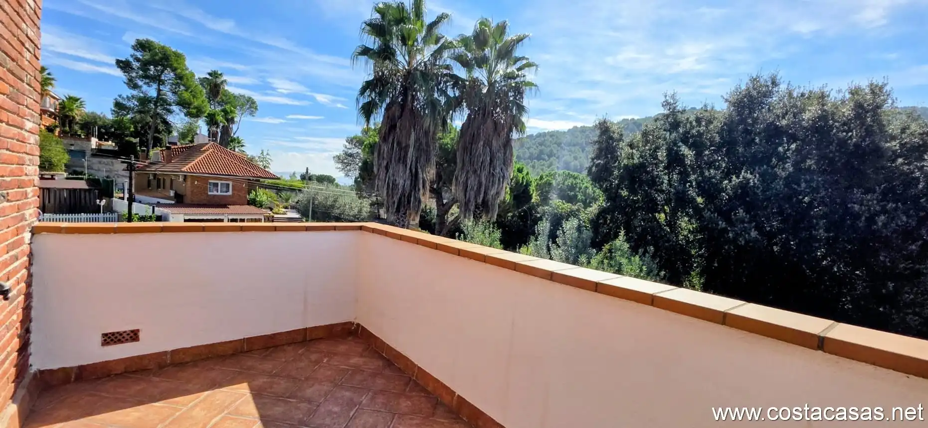 Terraza de Casa o chalet en venta en Castellví de Rosanes con Calefacción, Jardín privado y Terraza