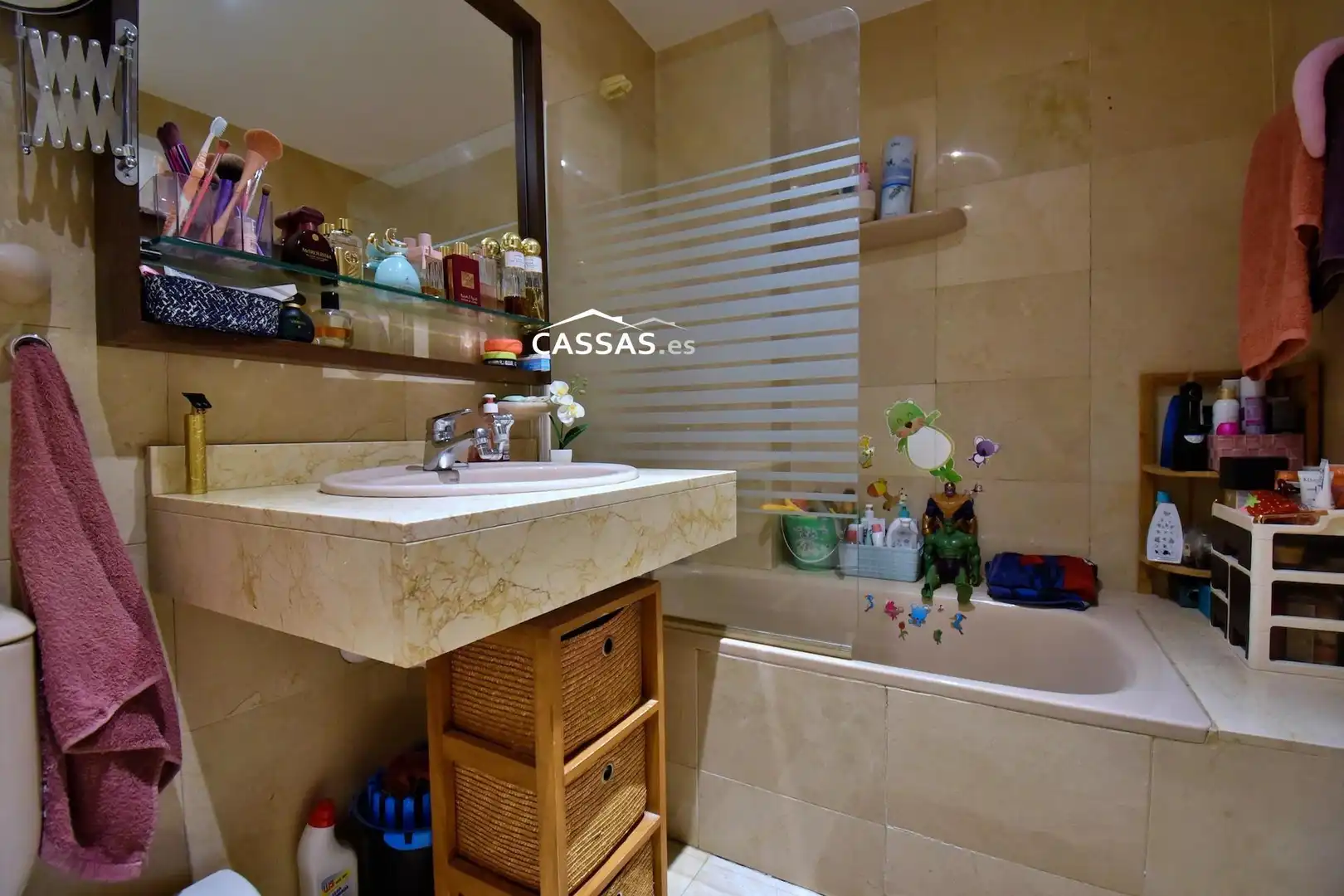Bathroom of Flat for sale in Torrejón de Ardoz  with Air Conditioner, Heating and Parquet flooring