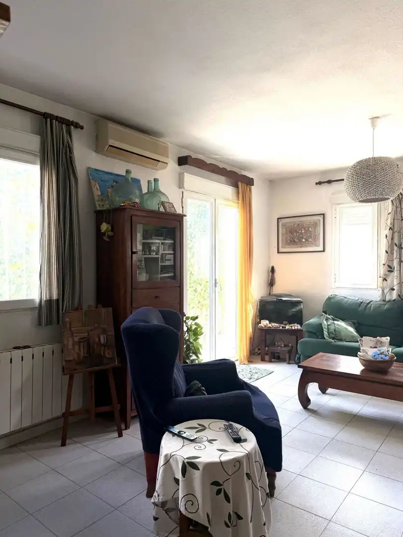 Living room of Houses for sale in Almería  with Air Conditioner, Private garden and Terrace