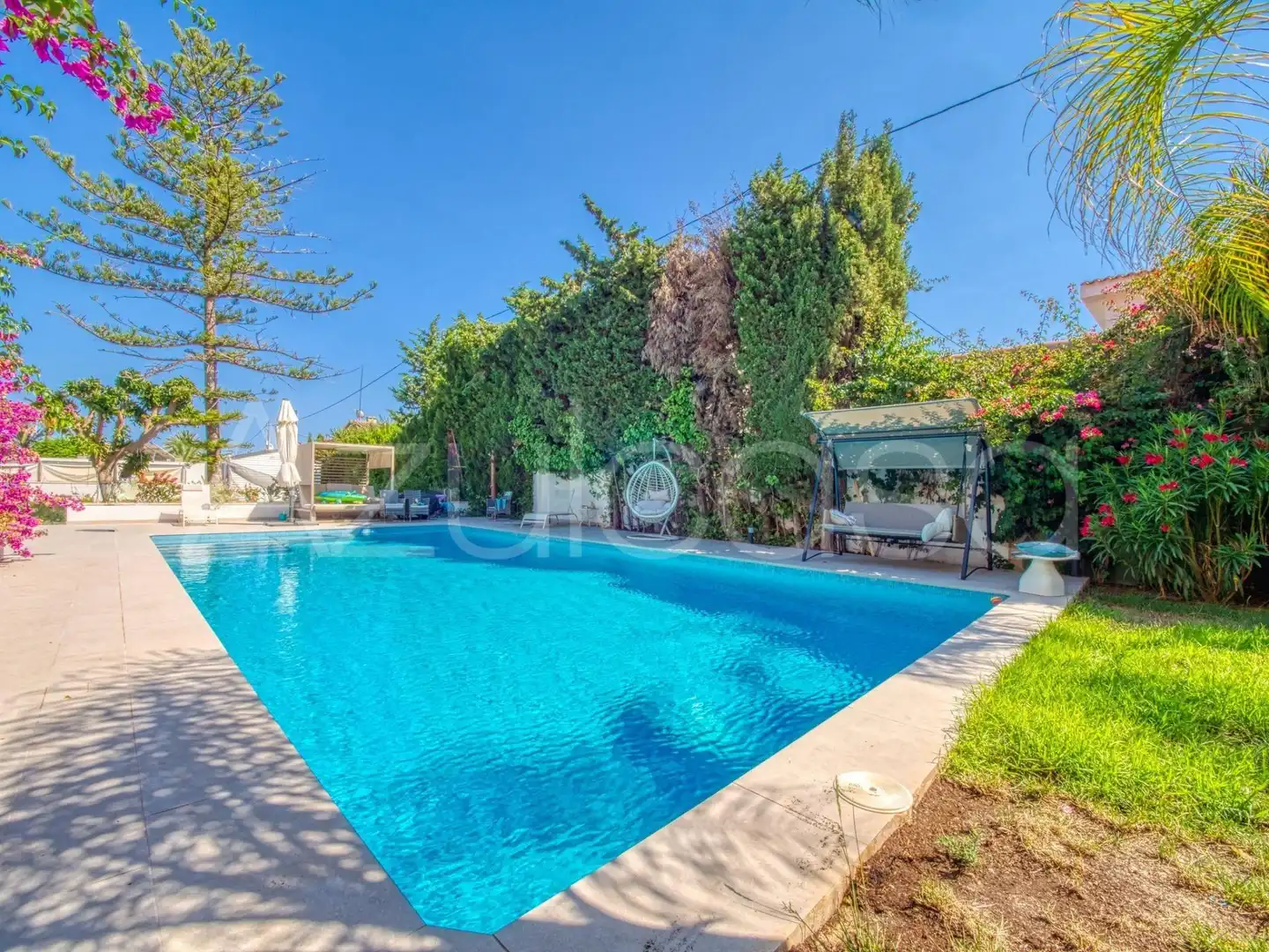 Piscina de Casa o xalet en venda en Sant Joan d'Alacant amb Aire condicionat, Calefacció i Jardí privat